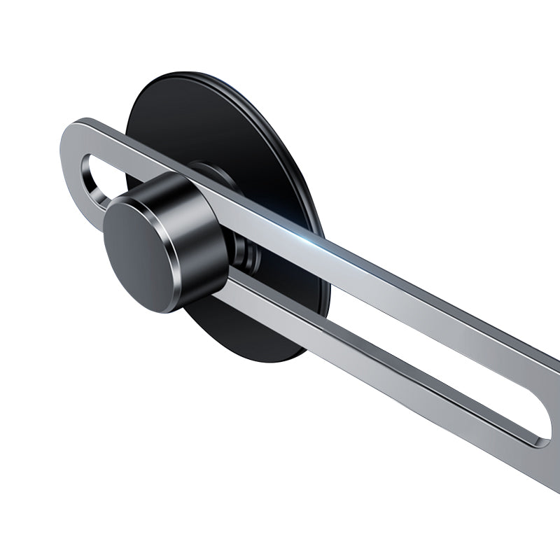 Wiwu CH025 360 Derece Dönebilen Magnetik Düz Zemin Versiyon Araç Telefon Tutucu Gümüş