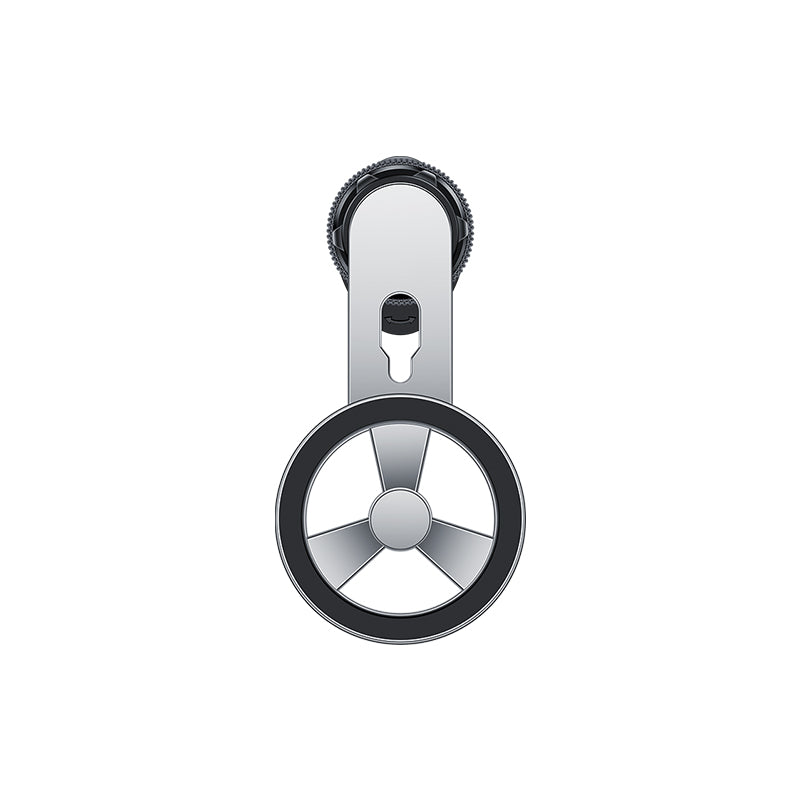 Wiwu CH026 360 Derece Dönebilen Havalandırma Tasarım Araç Telefon Tutucu Gümüş