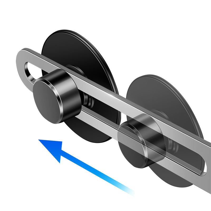 Wiwu CH028 360 Derece Dönebilen Otomatik Mekanizmalı Düz Zemin Versiyon Araç Telefon Tutuc Siyah