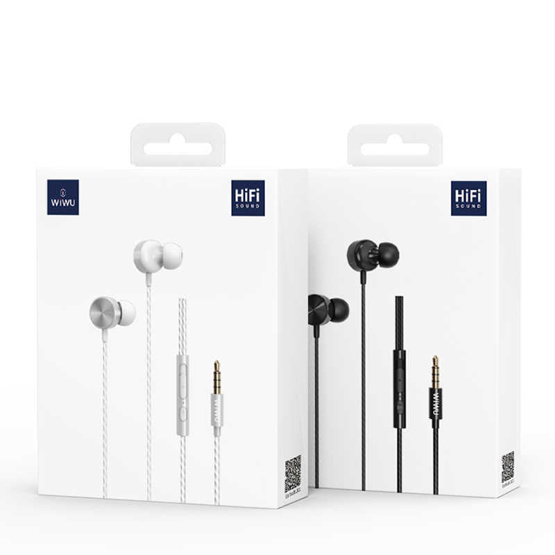 Wiwu Earbuds 102 3.5mm Kulaklık Siyah
