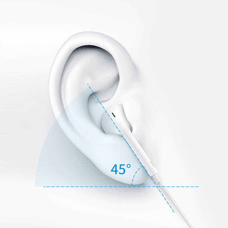Wiwu Earbuds 302 Lightning Kulaklık Beyaz