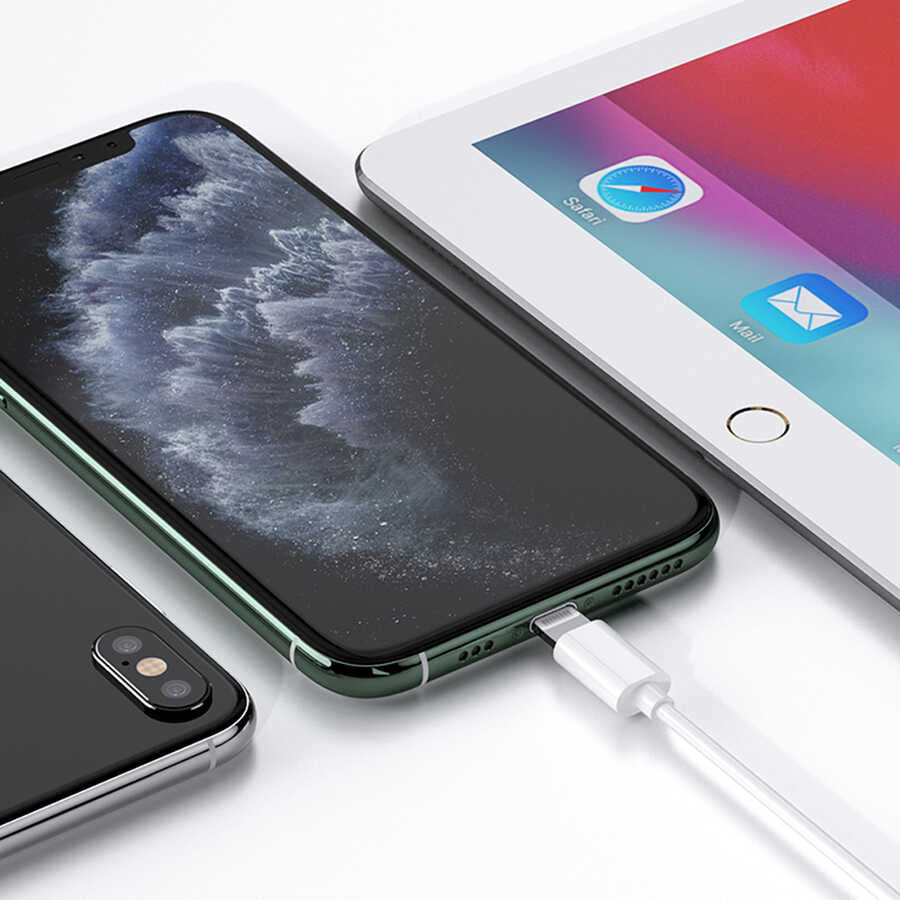 Wiwu Earbuds 302 Tak Çalıştır Lightning Kulaklık Beyaz