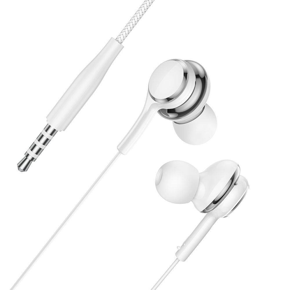 Wiwu EB310 Hi-Fi Ses Kaliteli 3.5mm Kulakiçi Kulaklık Beyaz
