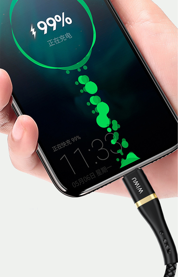 Wiwu Elite ED-102 Micro Usb Kablo 2M Siyah