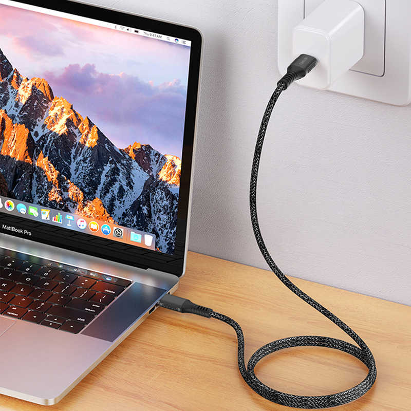 Wiwu F20 PD to PD Kablo Siyah