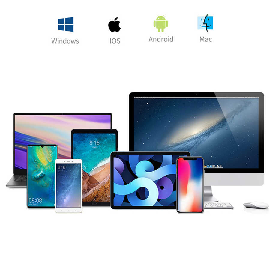 Wiwu FMK-01 Fold Mini Keyboard Siyah