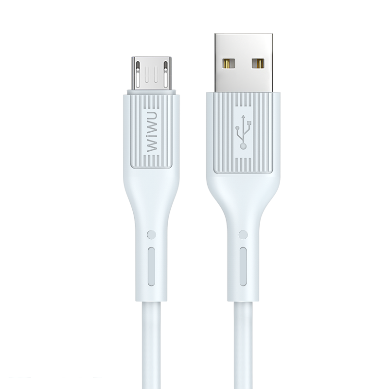 Wiwu G40 Vivid Micro Usb Kablo Beyaz