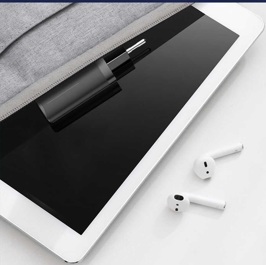 Wiwu GaN Tech GTC6521-65W Power Adaptör Beyaz