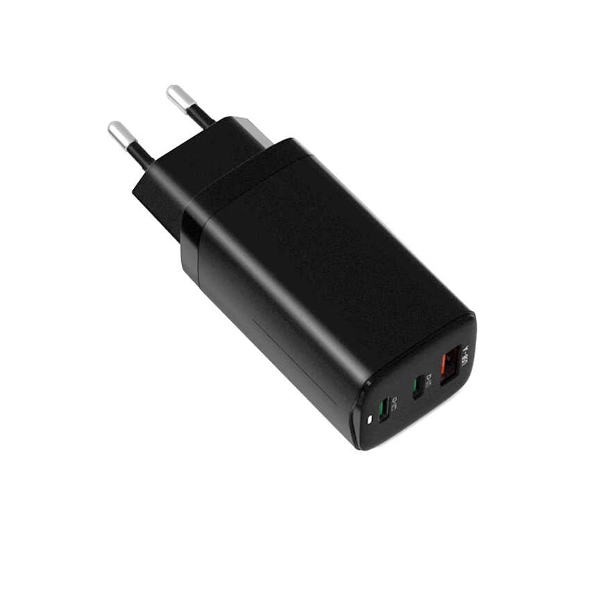 Wiwu GaN Tech GTC6521-65W Power Adaptör Siyah