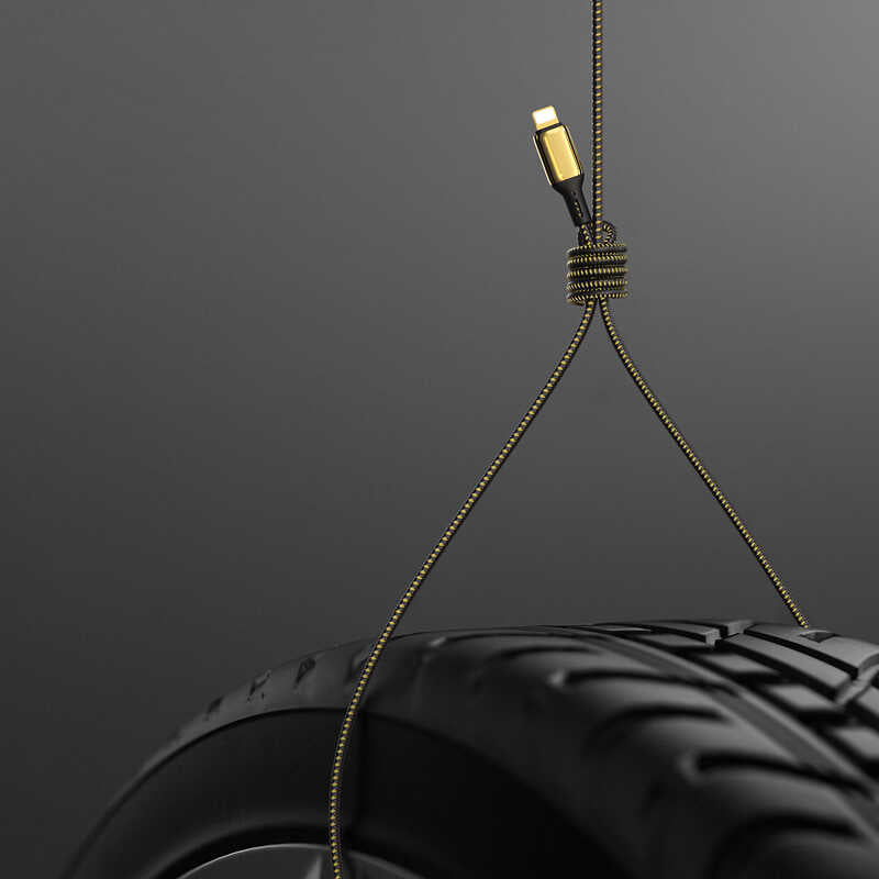 Wiwu Golden Series GD-101 Type-C Data Kablo 1.2M Gold