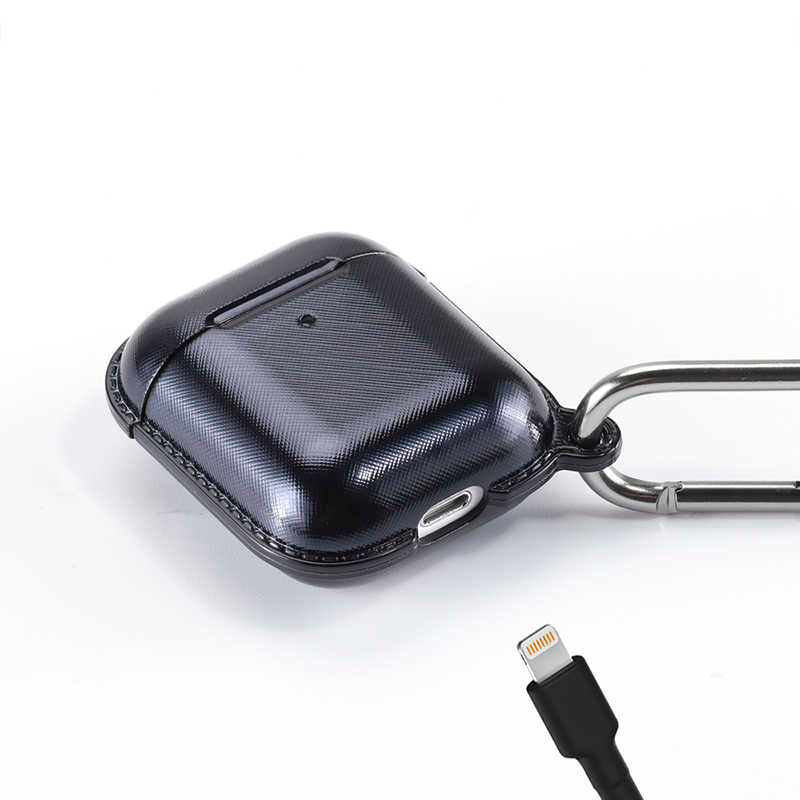 Wiwu Grace Electroplate Airpods Kılıf Siyah