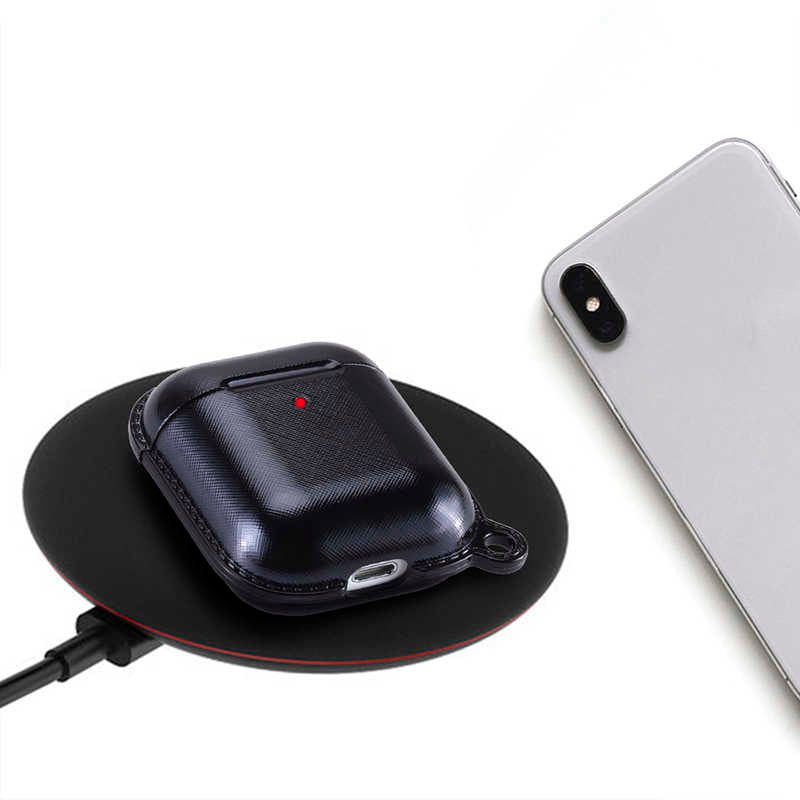 Wiwu Grace Electroplate Airpods Kılıf Siyah