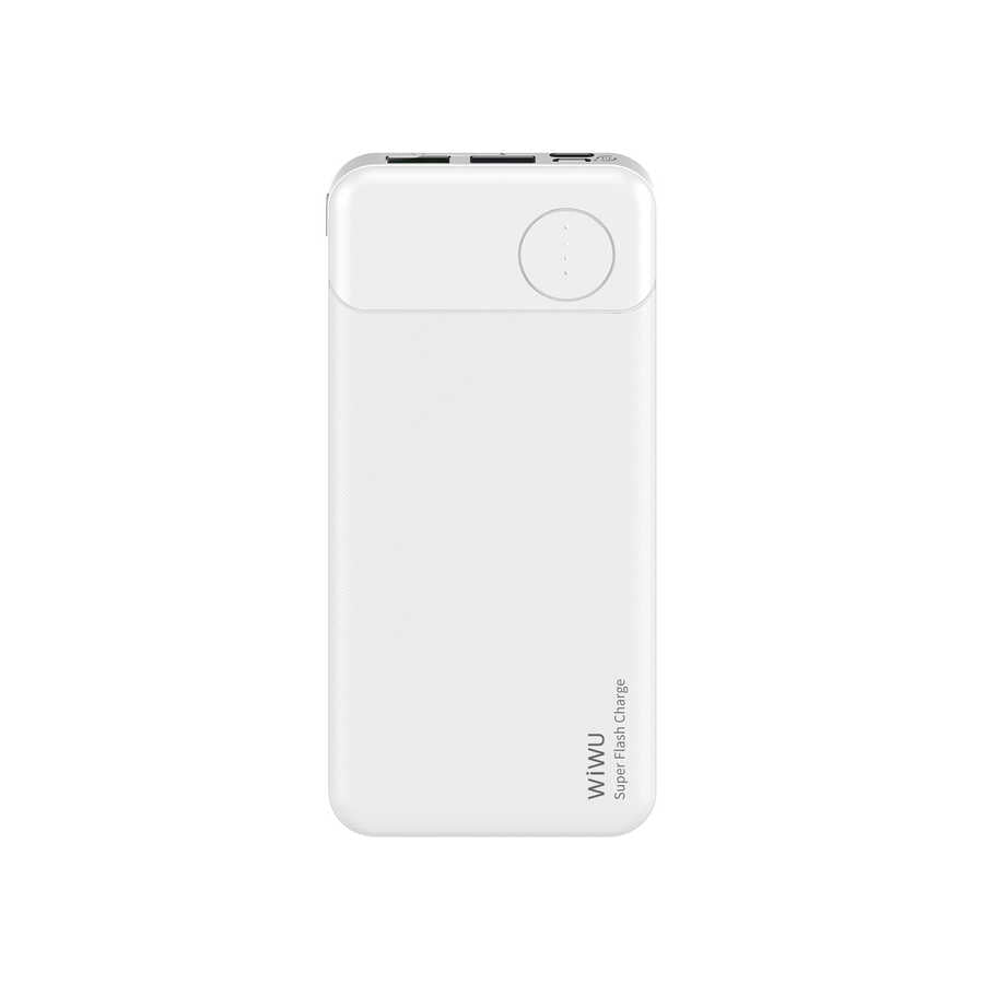 Wiwu JC-14 Super Flash Charge 10000 Mah Power Bank Beyaz