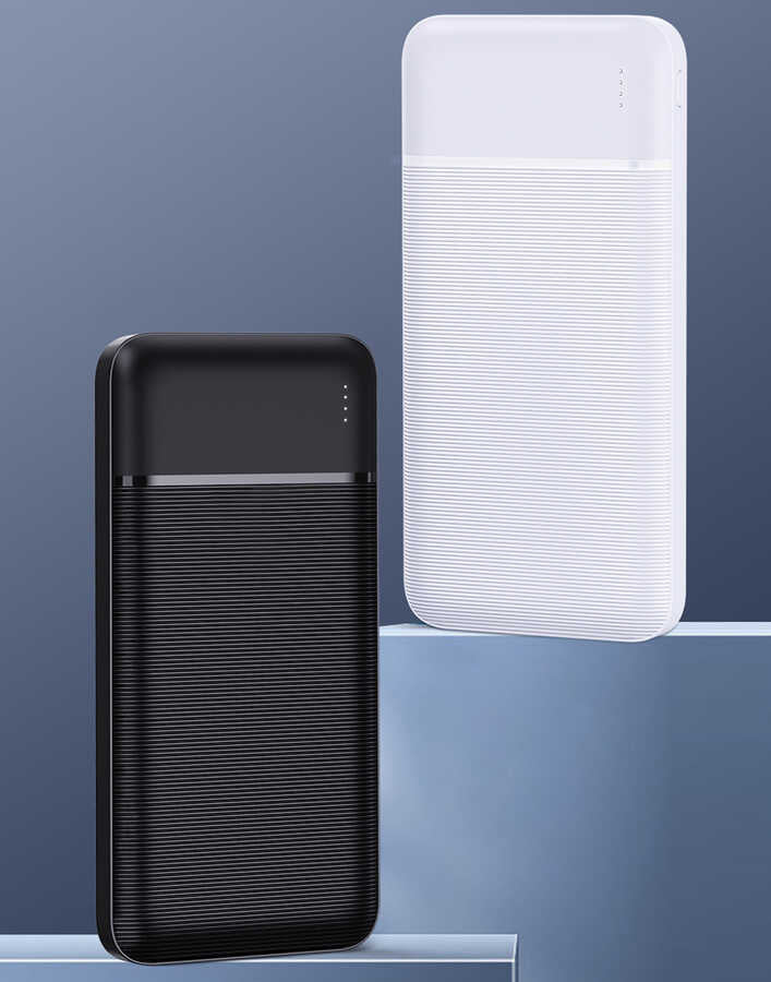 Wiwu JC-19 PD Hızlı Şarj Özellikli Şarj Göstergeli Powerbank 20W 10000mAh Beyaz