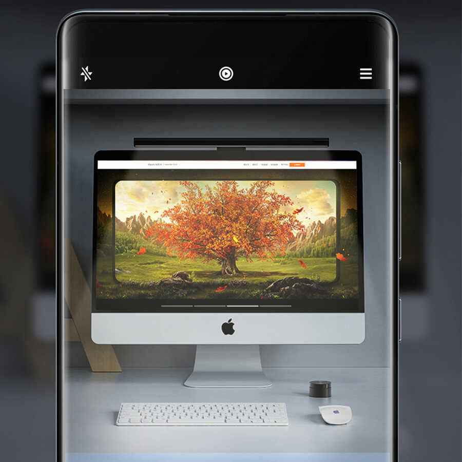 Wiwu L1 Uzaktan Kumandalı Ekran Üstü Aydınlatma Lambası Siyah