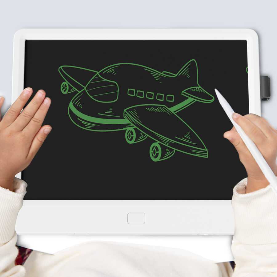 Wiwu LCD Drawing Board Kalemli Pilli Dokunmatik Çizim Tahtası 13.5 İnç Beyaz