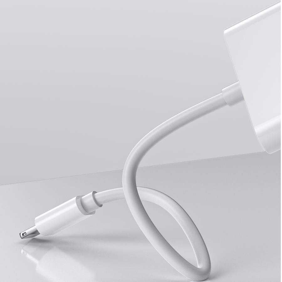 Wiwu LT01 Pro Lightning Ses Adaptörü Beyaz