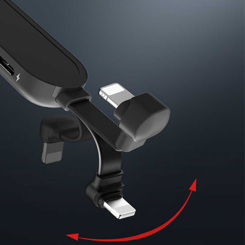 Wiwu LT06 Lightning Ses Adaptörü Siyah