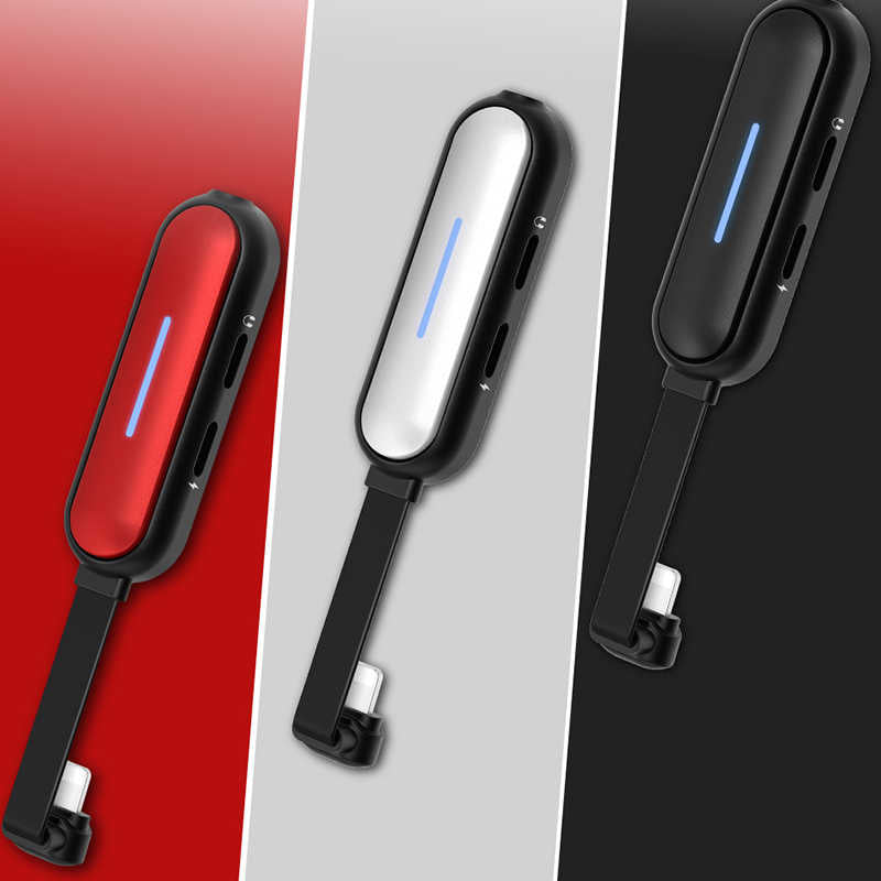 Wiwu LT06 Lightning Ses Adaptörü Kırmızı