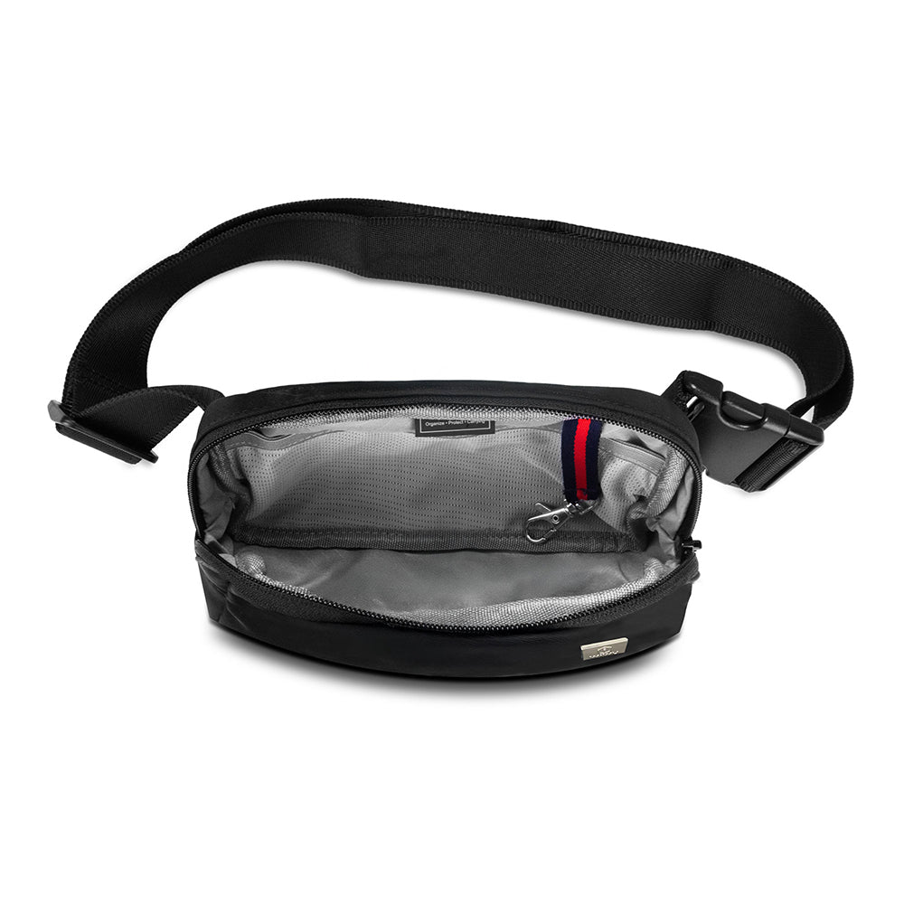 Wiwu Lulu Serisi Çapraz Vücut Askılı Aksesuar Çantası Siyah