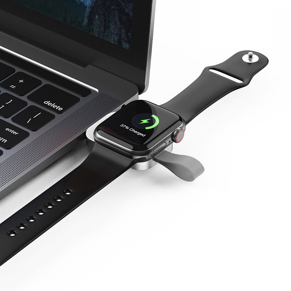 Wiwu M16 Pro Akıllı Saat Mini Wireless Magnetik Şarj Aleti 2.5W Beyaz