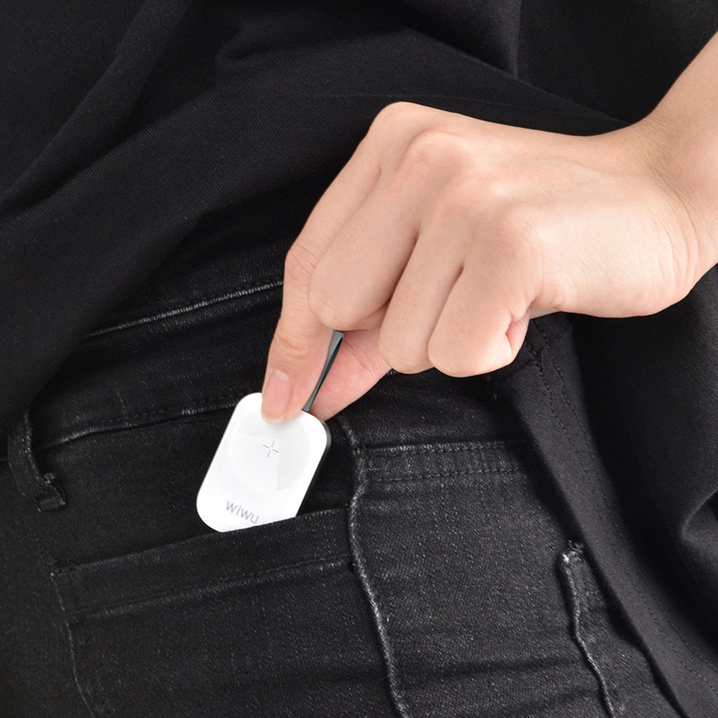 Wiwu M16 Pro Akıllı Saat Mini Wireless Magnetik Şarj Aleti 2.5W Beyaz