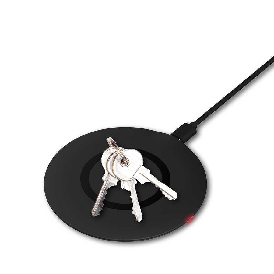 Wiwu M3 Wireless Magnetik Şarj 15W iOS Android Destekli Siyah