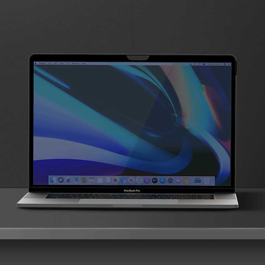 Apple Macbook 13.3' New Pro Wiwu Mıknatıslı Privacy Ekran Koruyucu Siyah