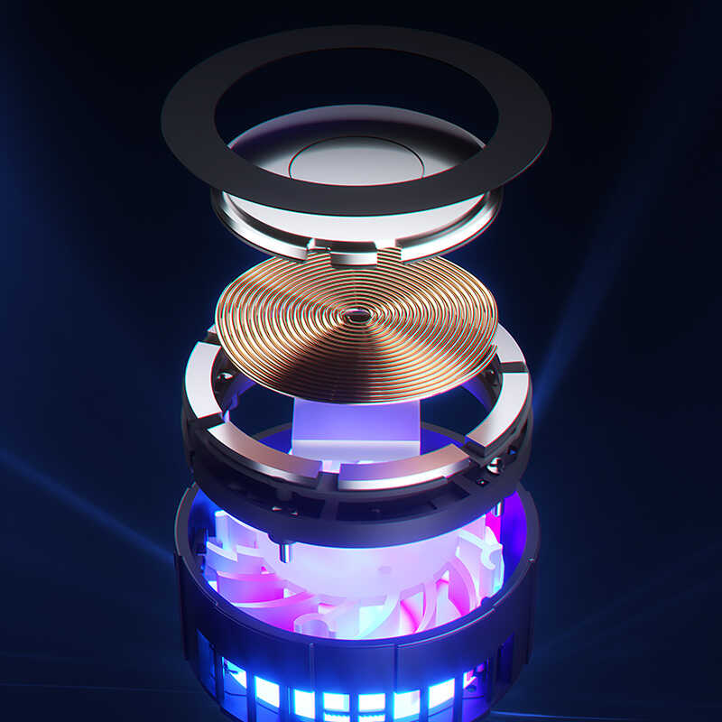 Benks W07 Cooling M-safe Wireless Şarj Siyah