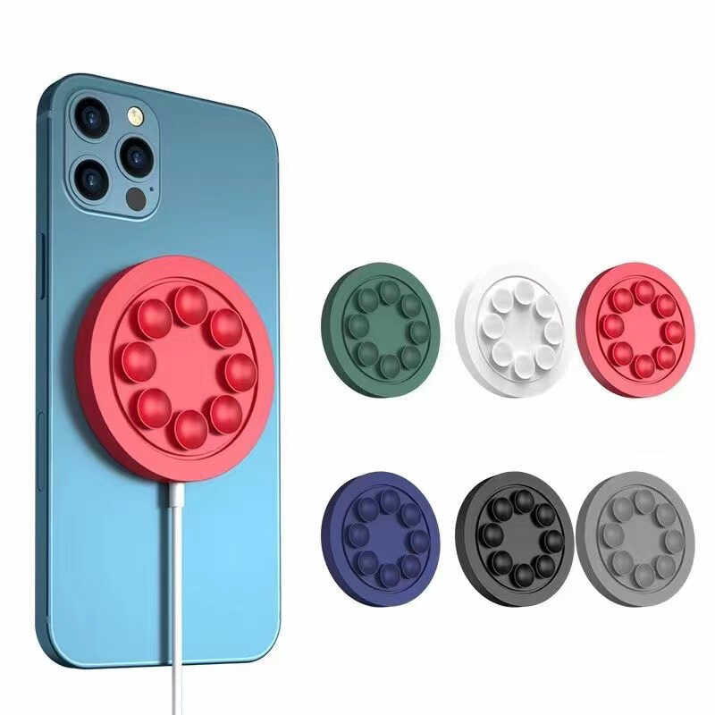 Wiwu MC-01 M-safe Şarj Aleti Kılıfı Kırmızı