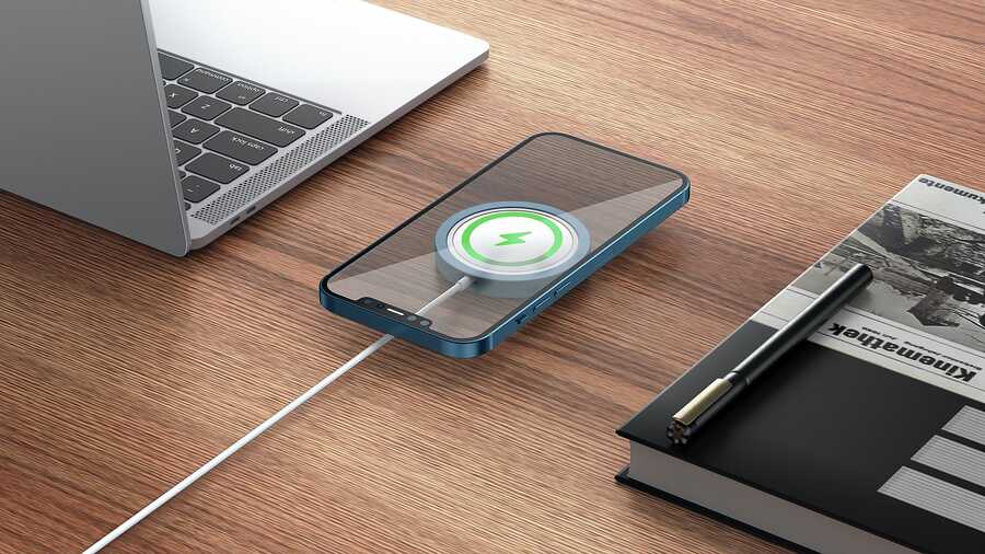 Wiwu MC-01 M-safe Şarj Aleti Kılıfı Yeşil