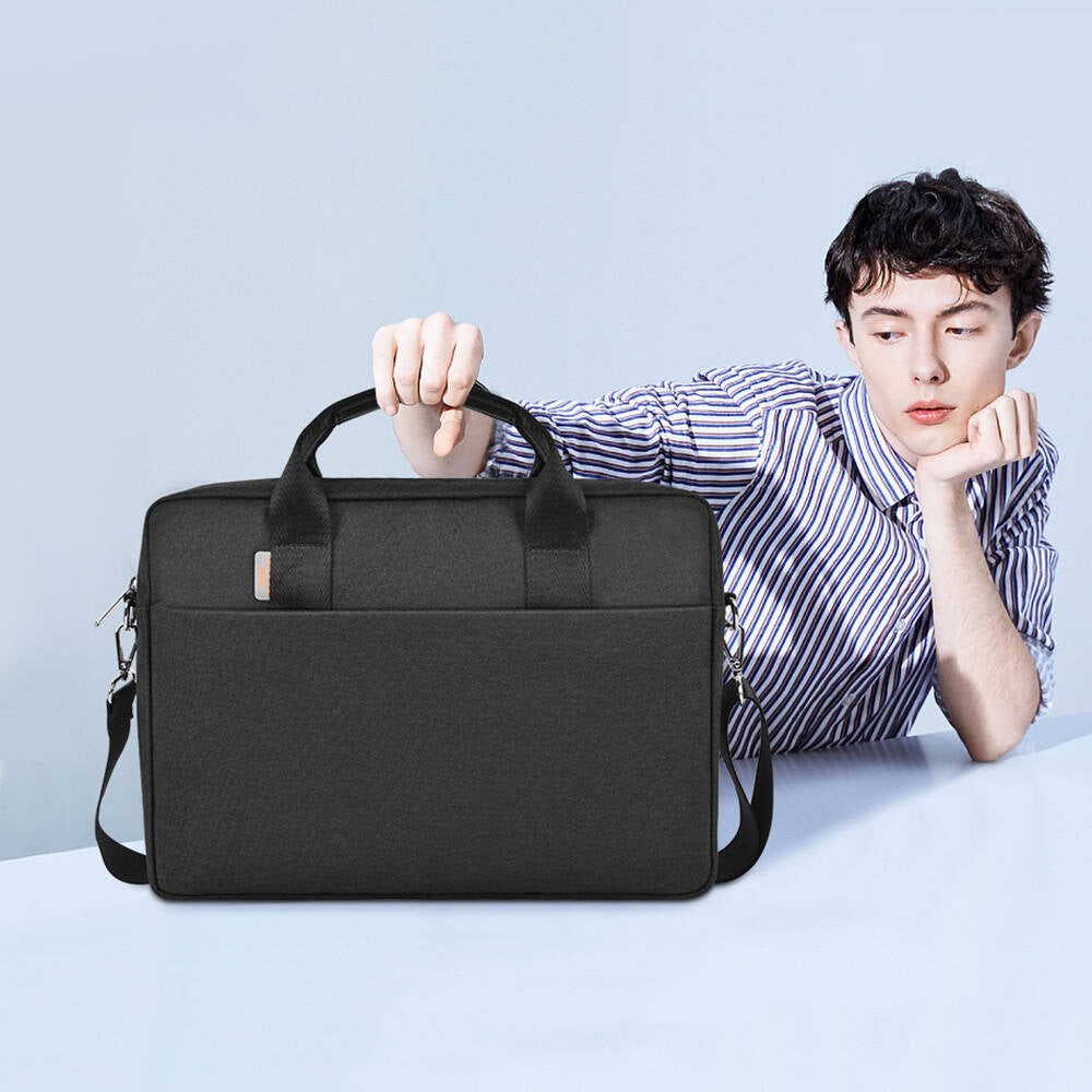 Wiwu Minimalist Bag Pro Su Geçirmez Askılıklı Laptop Çantası Siyah