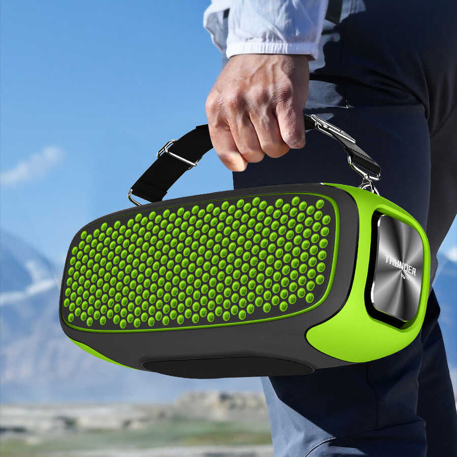 Wiwu P16 Max Bluetooth Speaker Hoparlör Yeşil