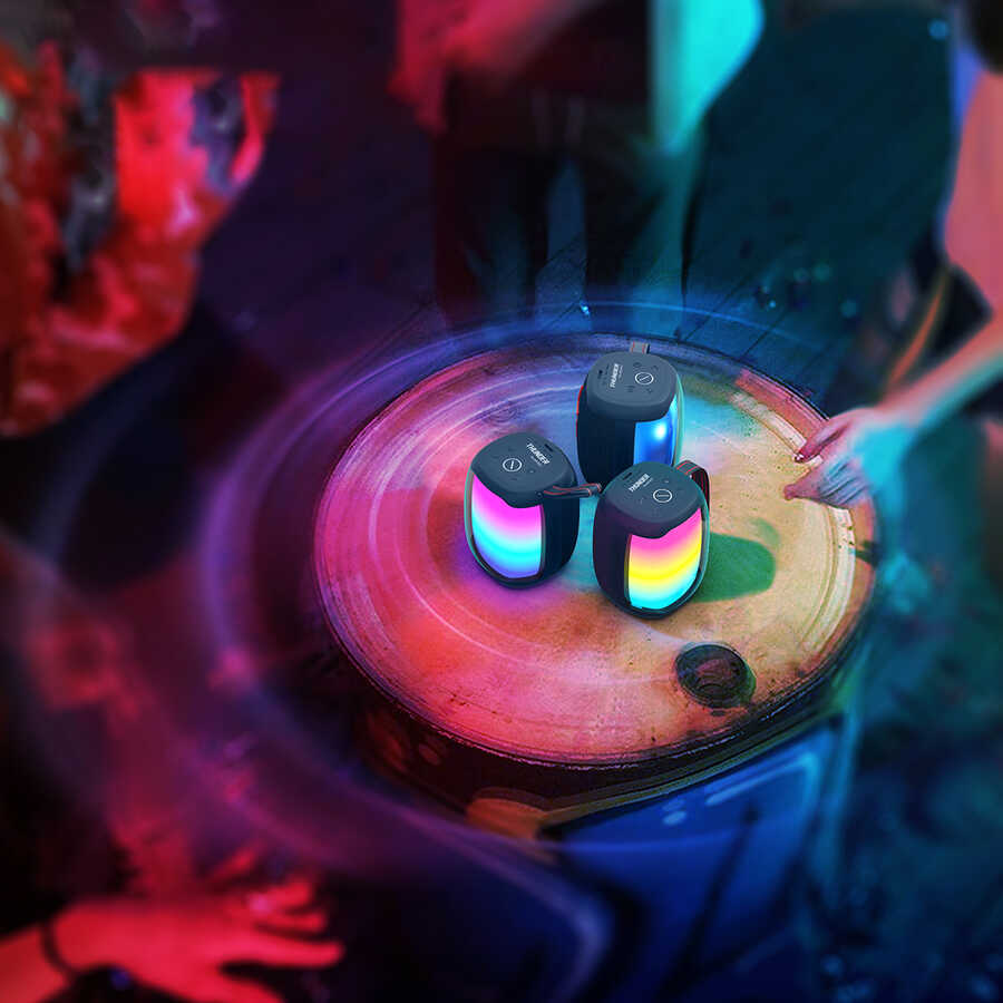 Wiwu P40 Mini Thunder Bluetooth Speaker Hoparlör Mavi