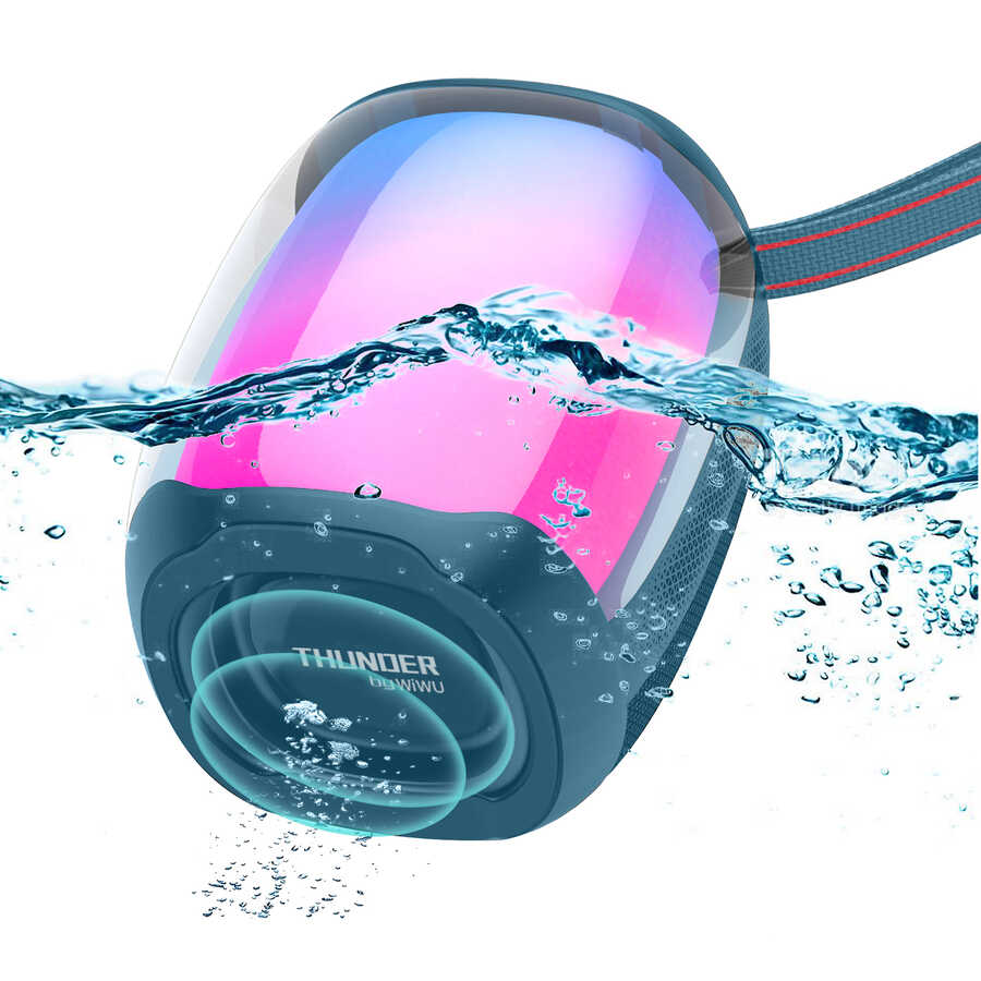 Wiwu P40 Mini Thunder Bluetooth Speaker Hoparlör Mavi