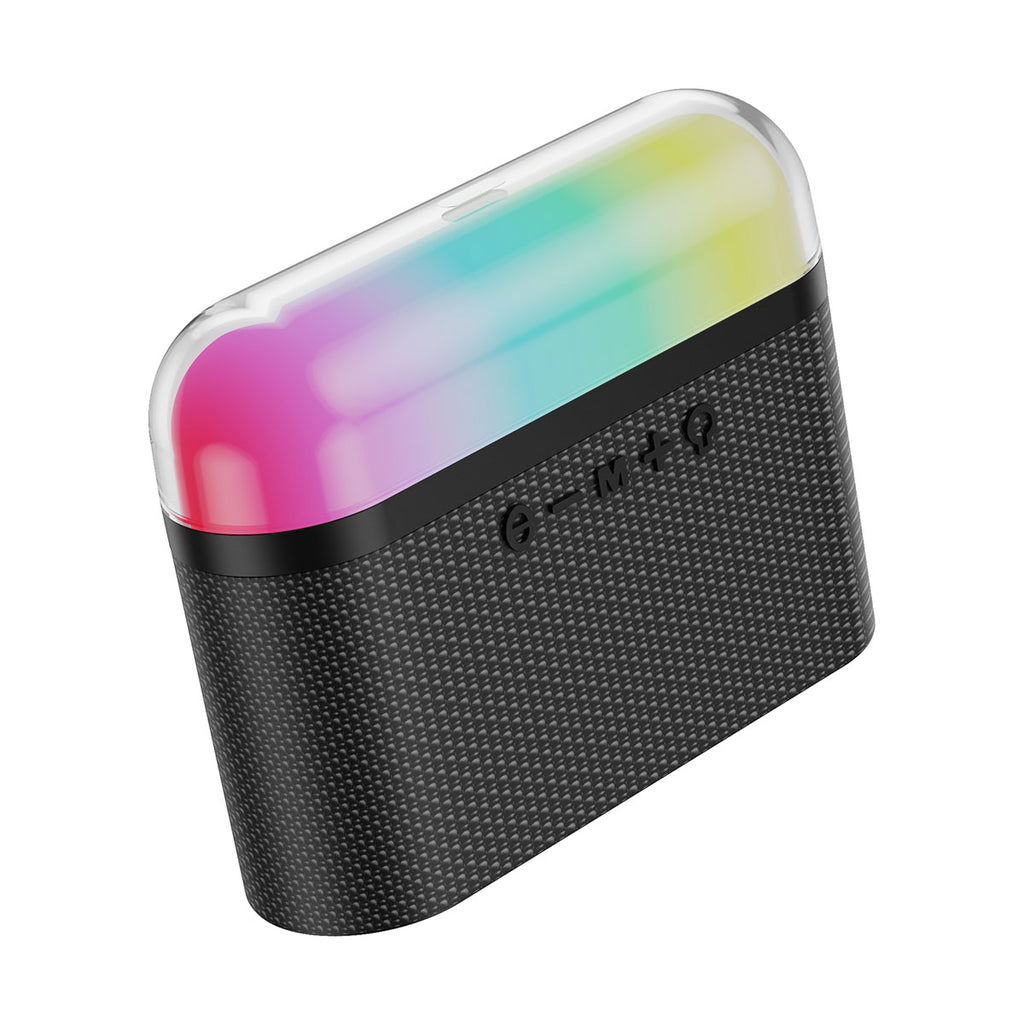 Wiwu P60 RGB Led Işıklı Thunder Wireless Bluetooth Speaker Hoparlör Lacivert