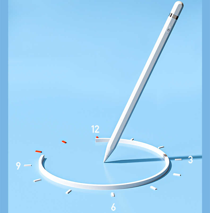 Wiwu Pencil L Dokunmatik Kalem Palm-Rejection Eğim Özellikli Çizim Kalemi Beyaz