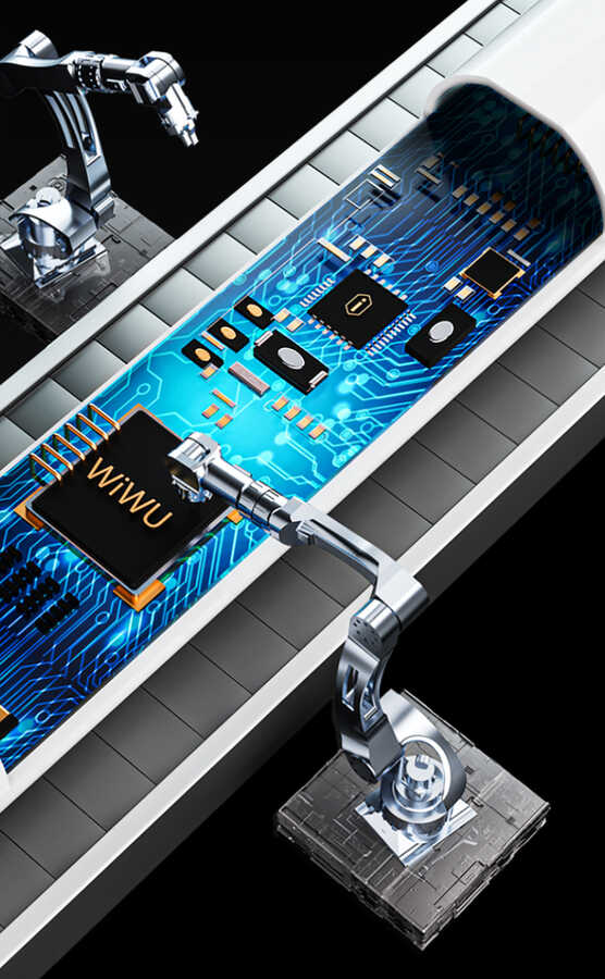 Wiwu Pencil W Dokunmatik Kalem Palm-Rejection Eğim Özellikli Çizim Kalemi Beyaz