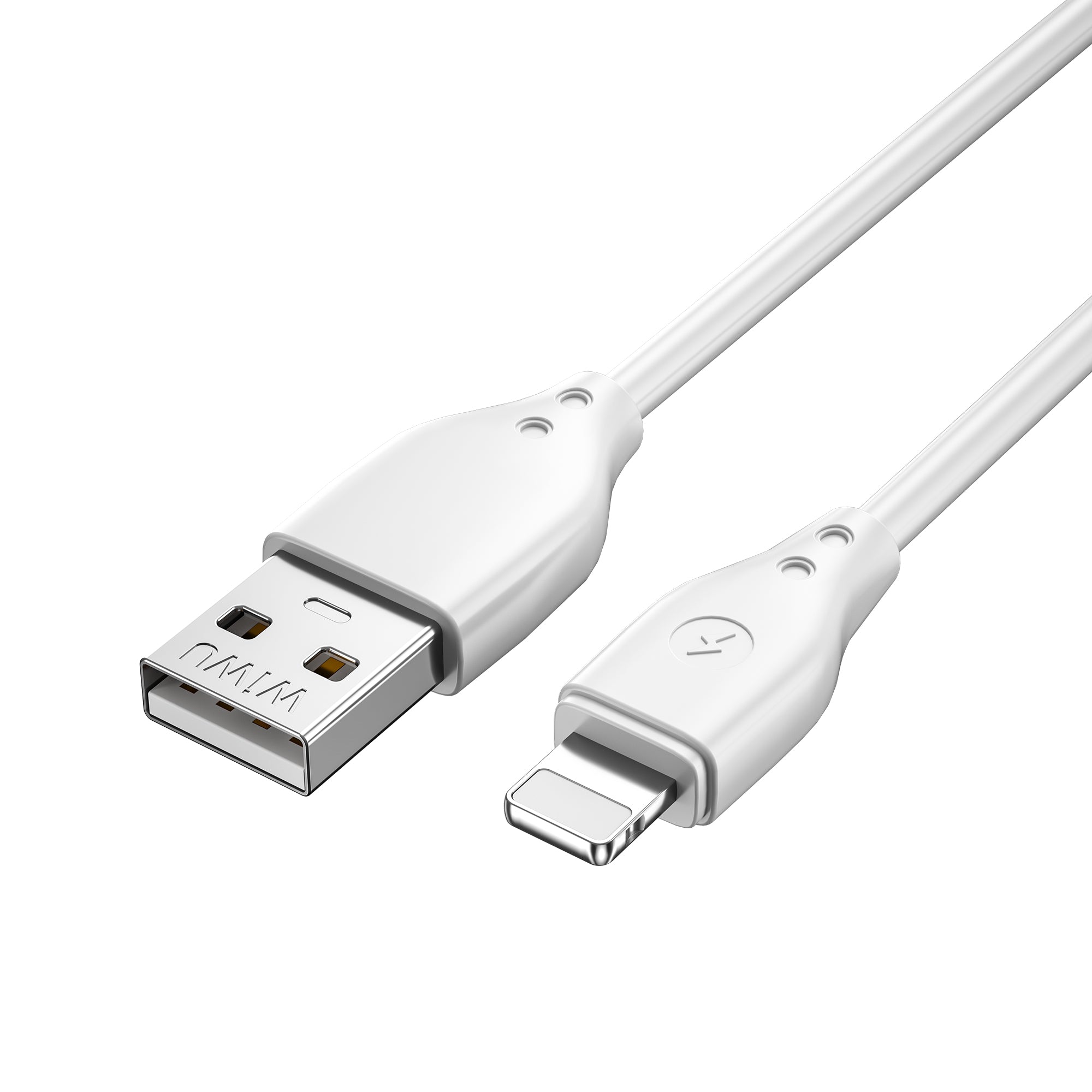 Wiwu Pioneer Wİ-C001 Ultra Esnek Lightning Usb Kablo 1M Beyaz