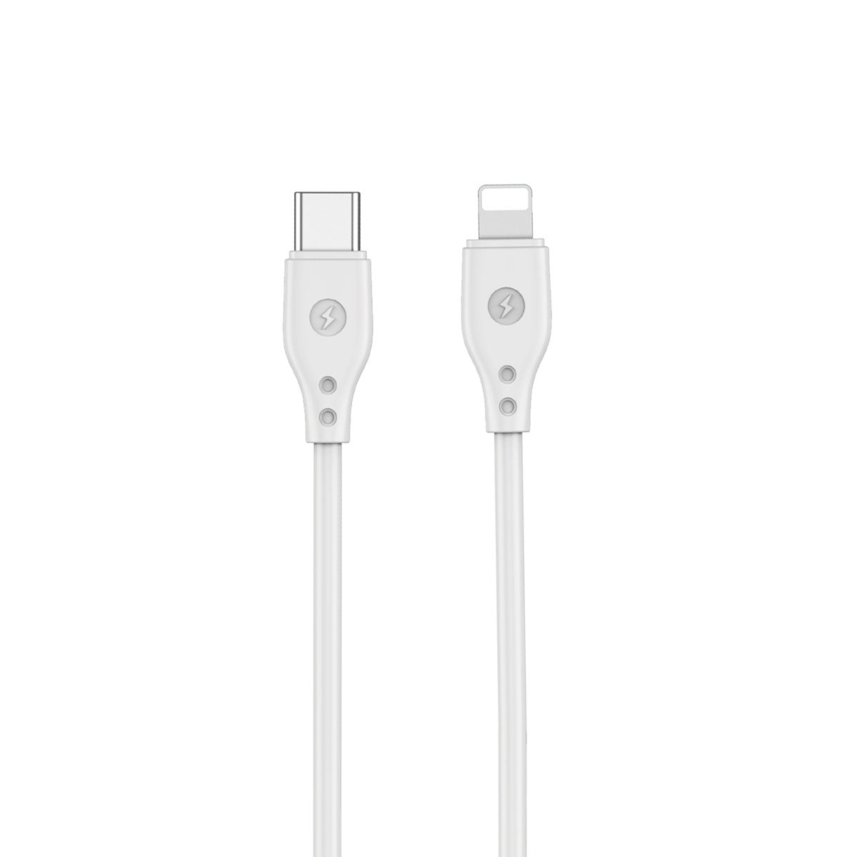 Wiwu Pioneer Wİ-C002 Ultra Esnek 30W Hızlı Şarj Özellikli Type-C to Lightning PD Kablo 1M Siyah