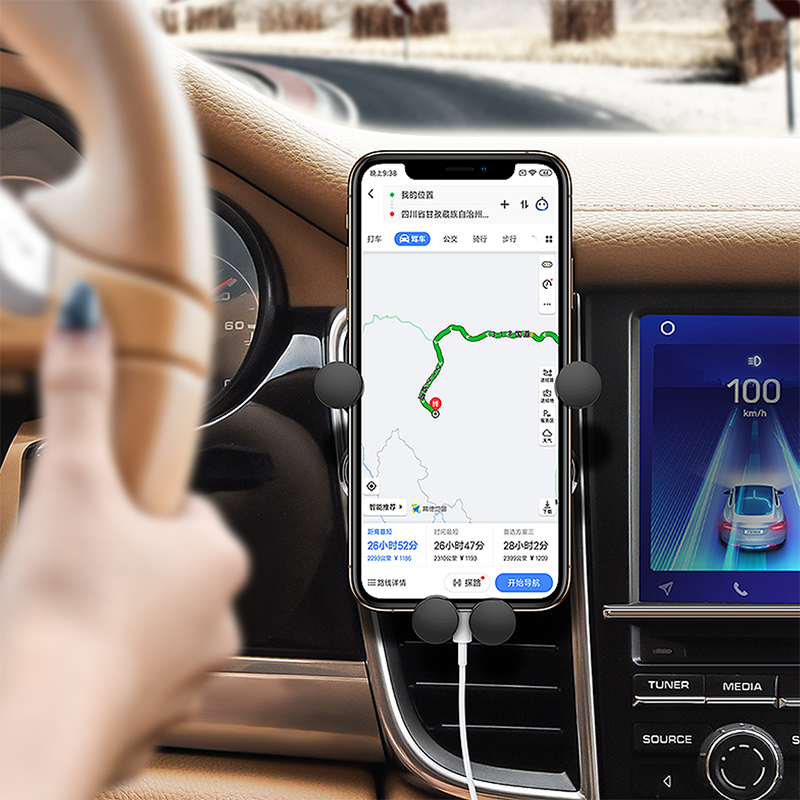 Wiwu PL100 Araç Telefon Tutucu Siyah