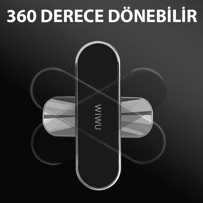 Wiwu PL701 Araç Telefon Tutucu Siyah