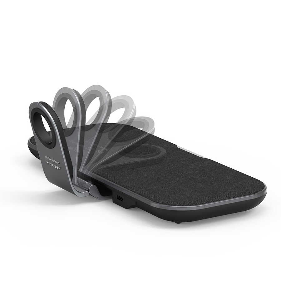 Wiwu Power Air PA3IN1B 3 in 1 Kablosuz Şarj Standı Siyah