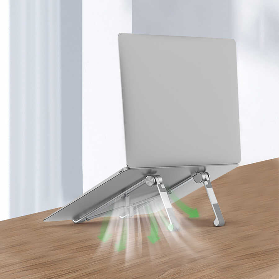 Wiwu S600 Laptop Standı Gümüş