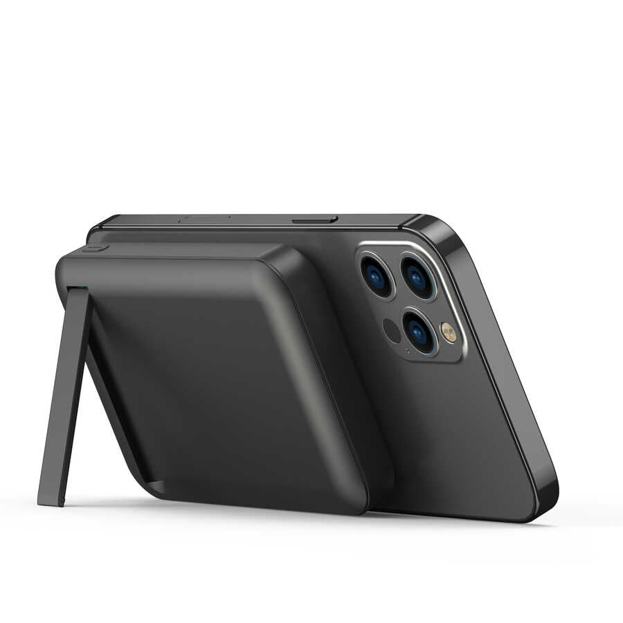 Wiwu SC10000 M-safe Mıknatıslı Wireless Powerbank Siyah
