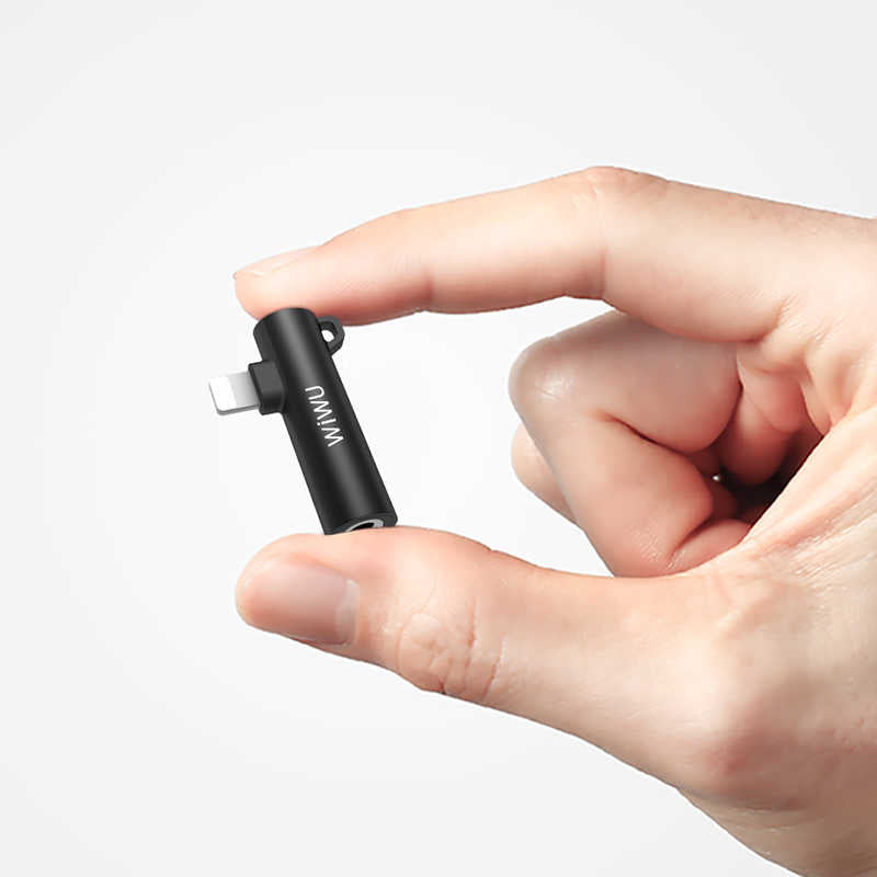 Wiwu ST03 Lightning Ses Adaptörü Kırmızı