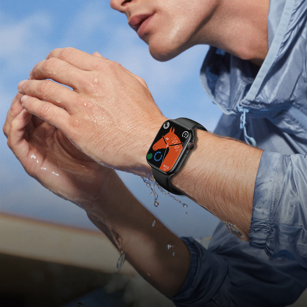 Wiwu SW01 Pro Lite İOS ve Android Uyumlu Akıllı Saat Gümüş