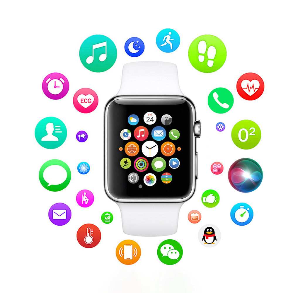 Wiwu SW01 Pro Lite İOS ve Android Uyumlu Akıllı Saat Siyah