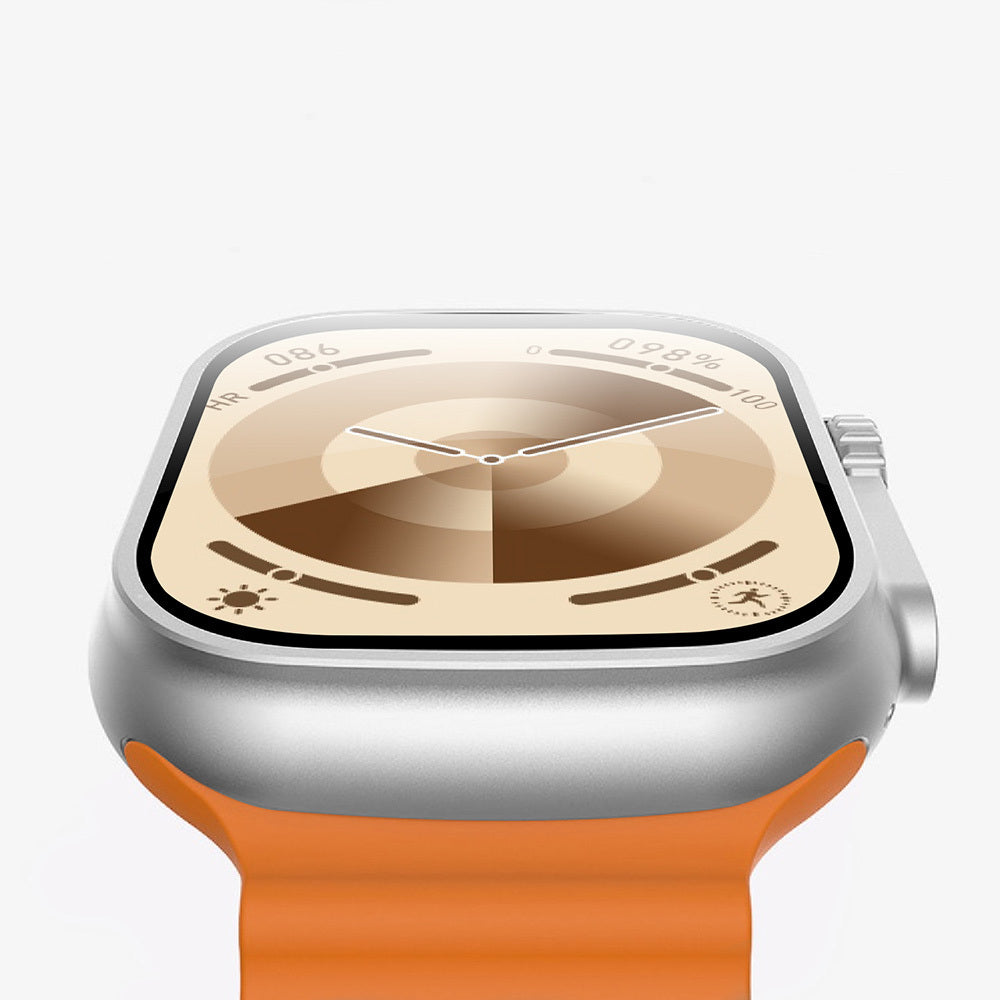 Wiwu SW01 Ultra Lite İOS ve Android Uyumlu Akıllı Saat Gümüş