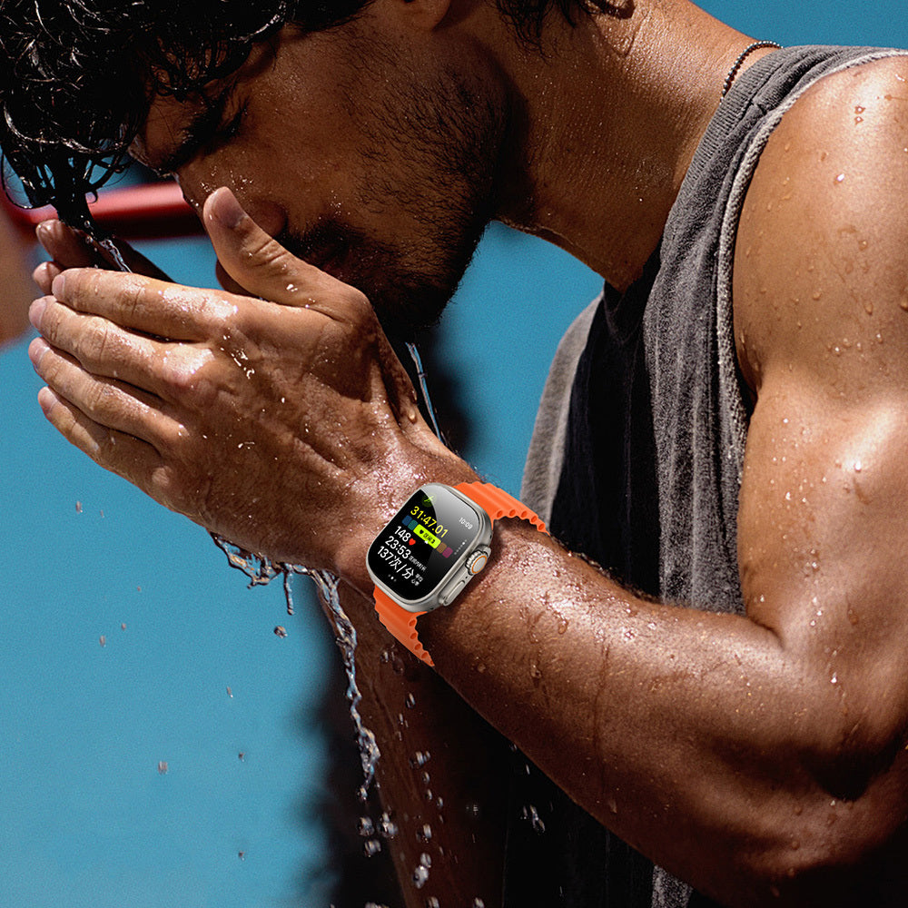 Wiwu SW01 Ultra Lite İOS ve Android Uyumlu Akıllı Saat Gümüş